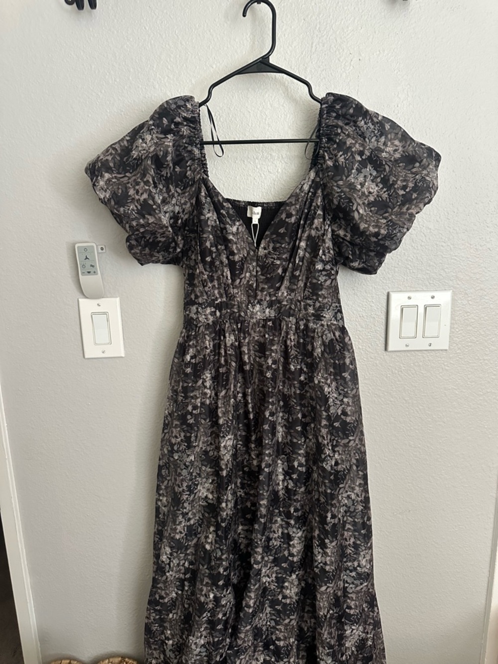 bohme Floral Puff-Sleeve Maxi